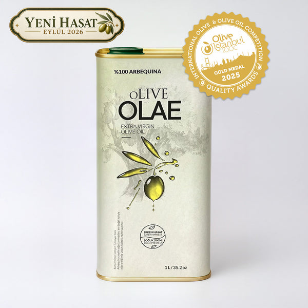 Erken Hasat & Soğuk Sıkım Naturel Sızma Zeytinyağı - 1000 ML Teneke