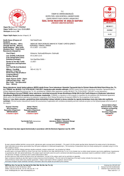 Erken Hasat Soğuk Sıkım Naturel Sızma Zeytinyağı - 2000 ML Teneke