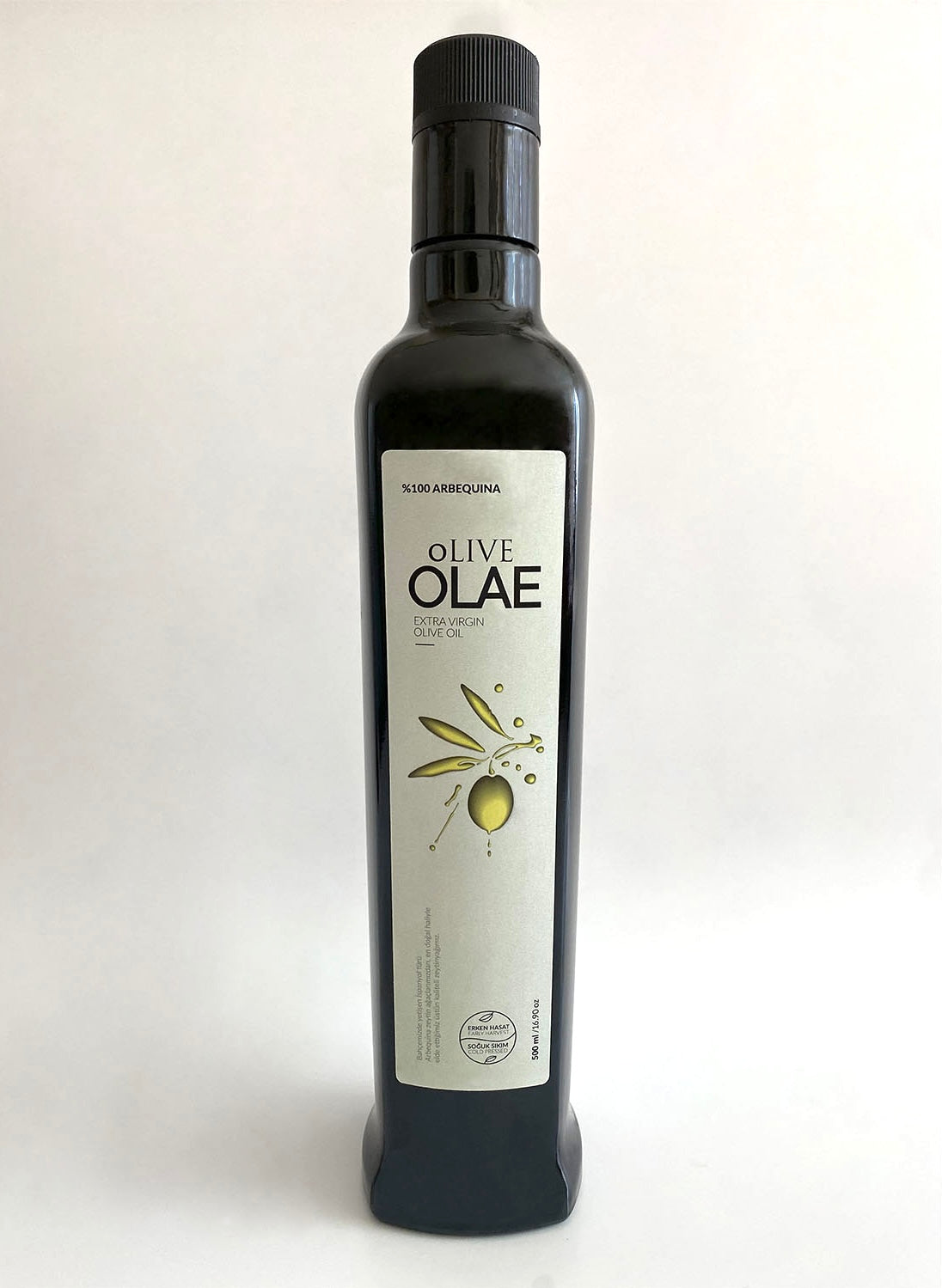 Early Harvest Cold Pressed Extra Virgin Olive Oil - 500 ML Glass Bottle