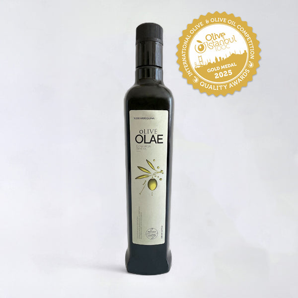 Erken Hasat & Soğuk Sıkım Naturel Sızma Zeytinyağı - 500 ML Cam Şişe