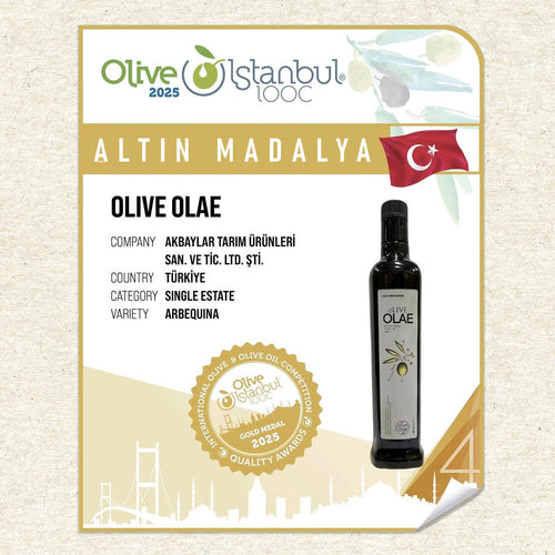 Erken Hasat & Soğuk Sıkım Naturel Sızma Zeytinyağı - 500 ML Cam Şişe