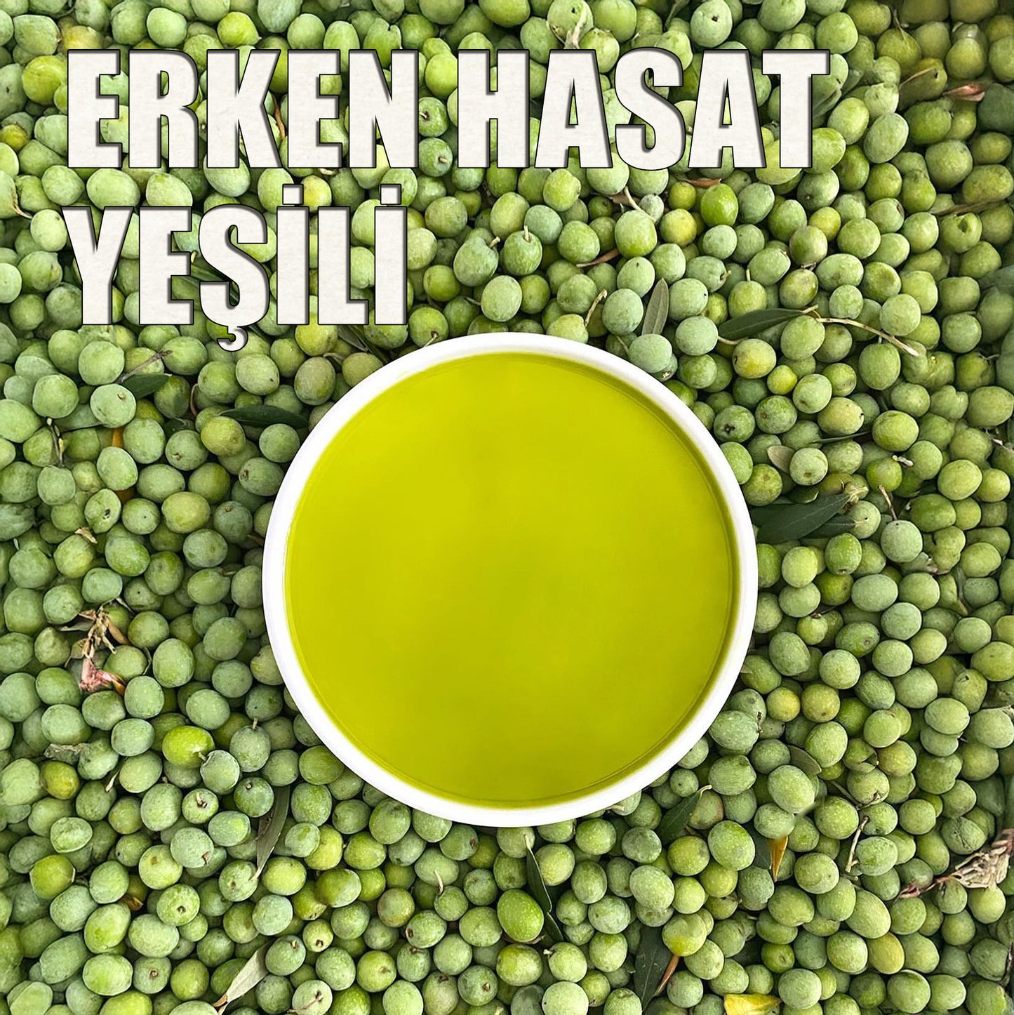Erken Hasat Soğuk Sıkım Naturel Sızma Zeytinyağı - 2000 ML Teneke